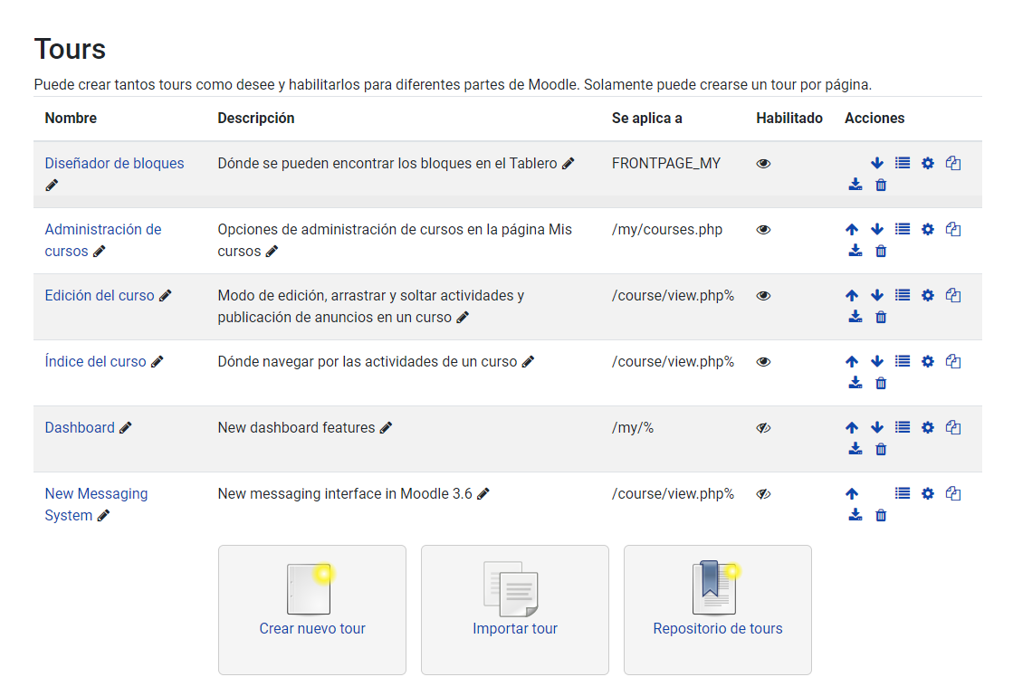 Página de perfil público
